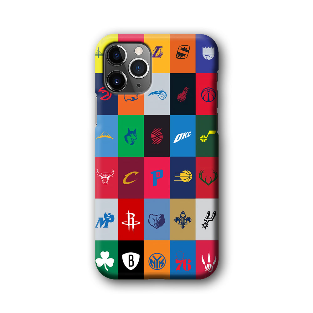 NBA Team Logos iPhone 11 Pro Max Case-Phone Case-3D Case-Altracase
