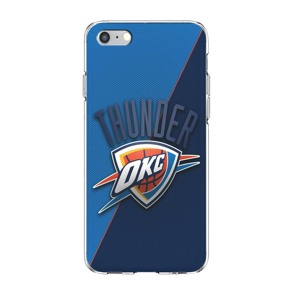 NBA Thunder Basketball 001 iPhone 6 Plus | 6s Plus Case-Phone Case-Clear Soft Case-Altracase
