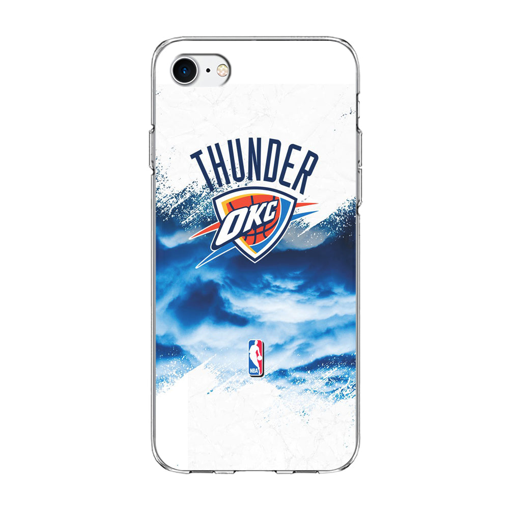 NBA Thunder Basketball 002 iPhone 7 Case-Phone Case-Clear Soft Case-Altracase