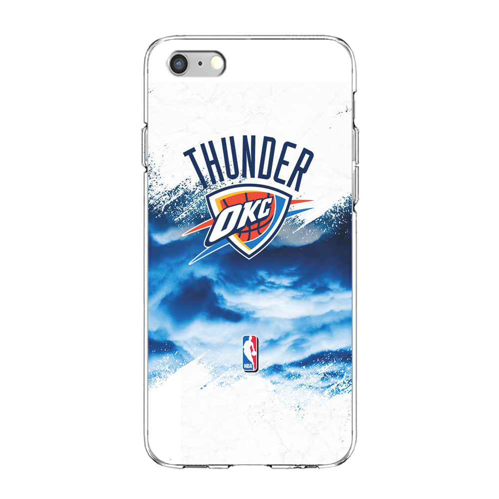 NBA Thunder Basketball 002 iPhone 6 Plus | 6s Plus Case-Phone Case-Clear Soft Case-Altracase