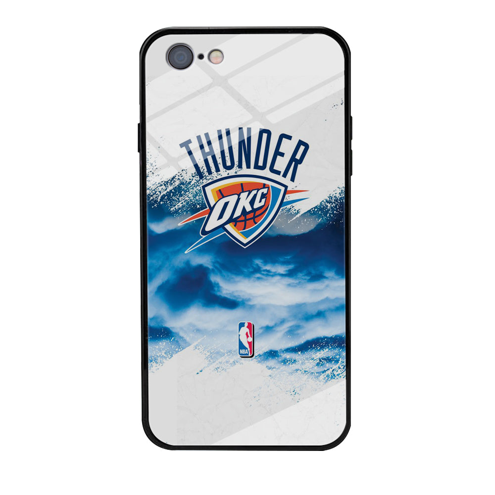 NBA Thunder Basketball 002 iPhone 6 Plus | 6s Plus Case-Phone Case-Tempered Glass Case-Altracase
