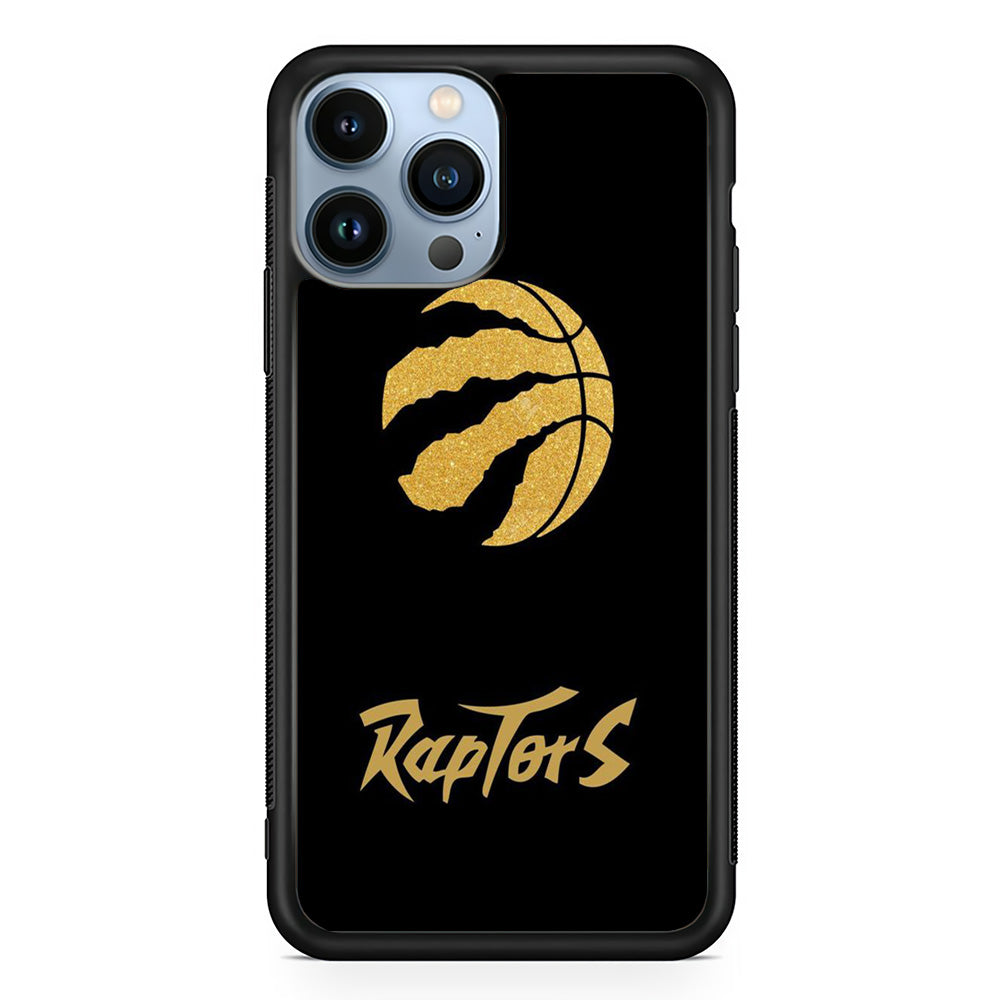 NBA Toronto Raptors Basketball 001 iPhone 13 Pro Case-Phone Case-Rubber Black (2D Case)-Altracase