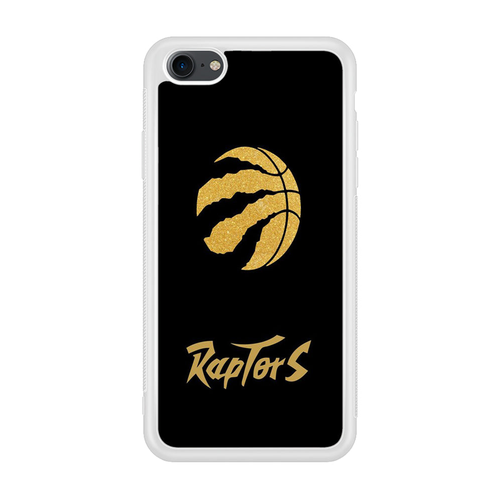 NBA Toronto Raptors Basketball 001 iPhone 7 Case-Phone Case-Rubber White (2D Case)-Altracase
