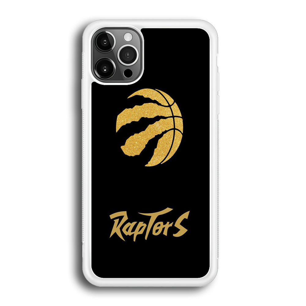NBA Toronto Raptors Basketball 001 iPhone 12 Pro Max Case-Phone Case-Rubber White (2D Case)-Altracase