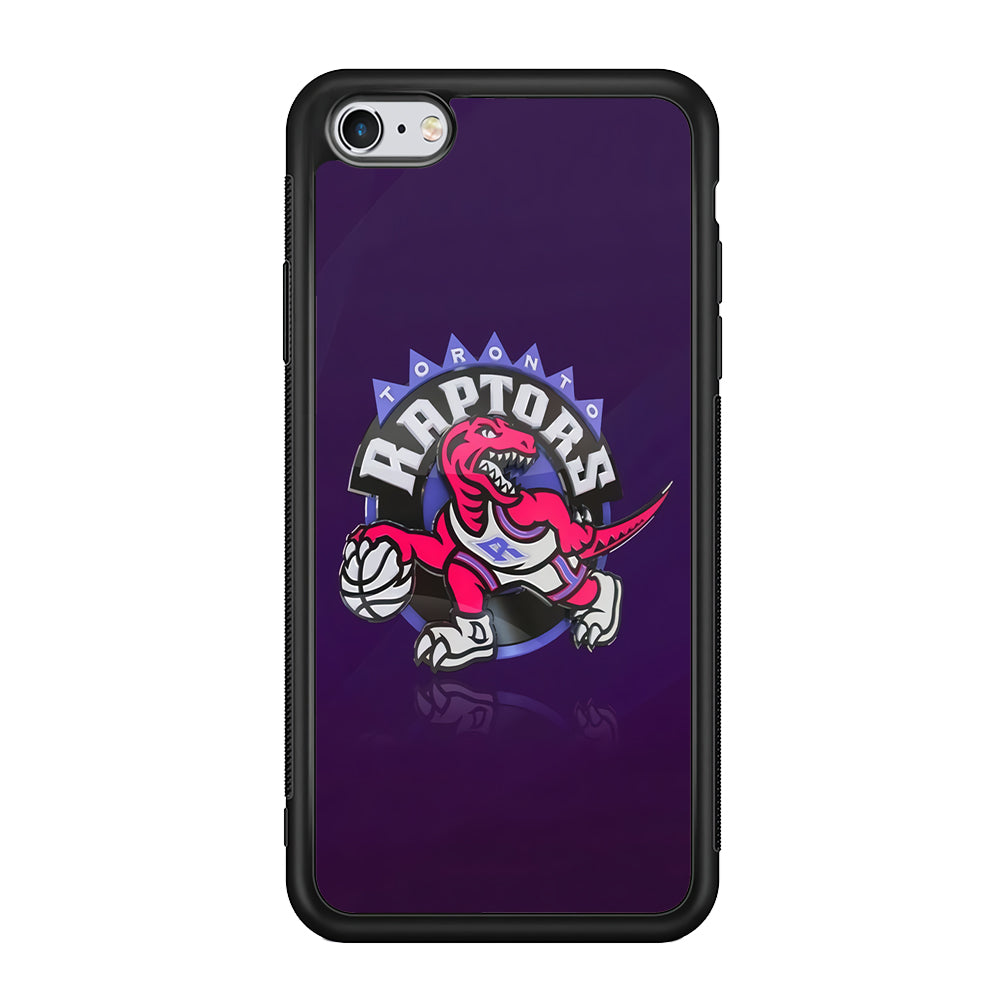 NBA Toronto Raptors Basketball 002 iPhone 6 Plus | 6s Plus Case-Phone Case-Rubber Black (2D Case)-Altracase