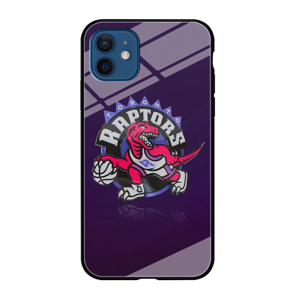 NBA Toronto Raptors Basketball 002 iPhone 12 Case-Phone Case-Tempered Glass Case-Altracase