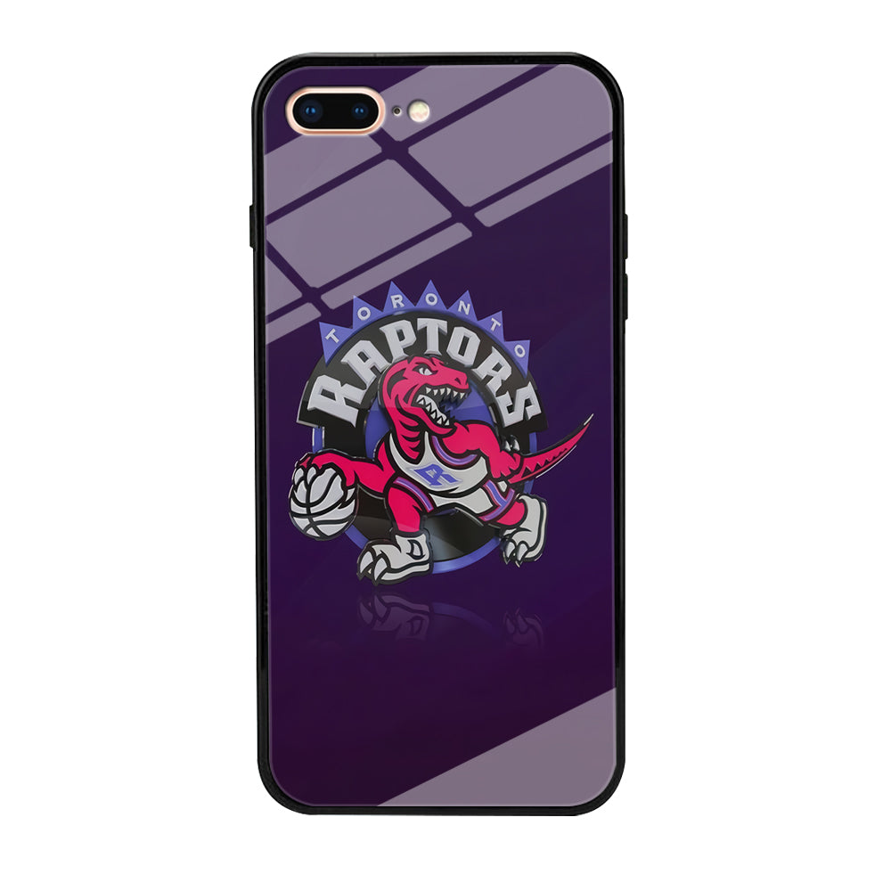 NBA Toronto Raptors Basketball 002 iPhone 8 Plus Case-Phone Case-Tempered Glass Case-Altracase