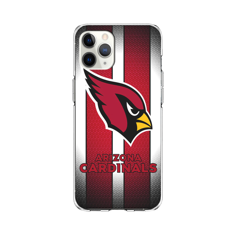 NFL Arizona Cardinals 001 iPhone 11 Pro Max Case-Phone Case-Clear Soft Case-Altracase