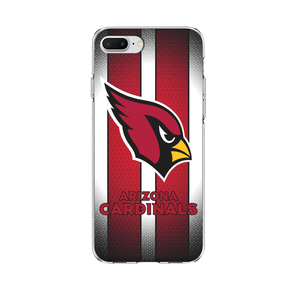 NFL Arizona Cardinals 001 iPhone 8 Plus Case-Phone Case-Clear Soft Case-Altracase
