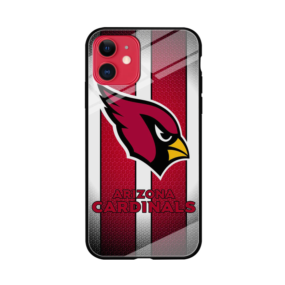 NFL Arizona Cardinals 001 iPhone 11 Case-Phone Case-Tempered Glass Case-Altracase