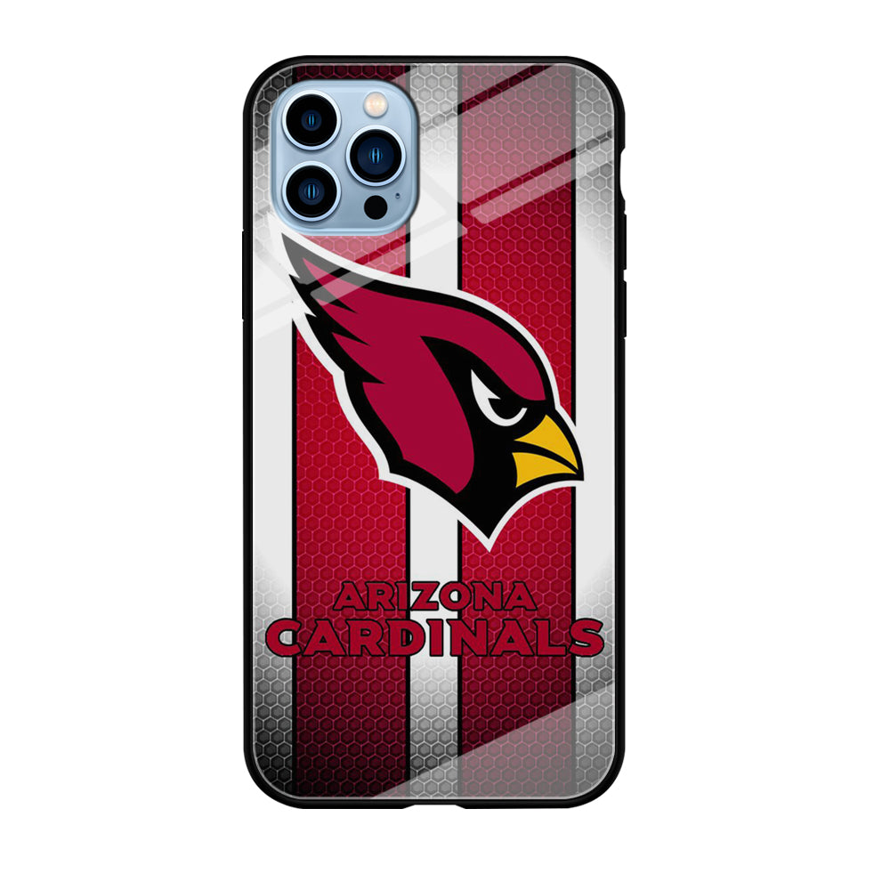 NFL Arizona Cardinals 001 iPhone 12 Pro Max Case-Phone Case-Tempered Glass Case-Altracase
