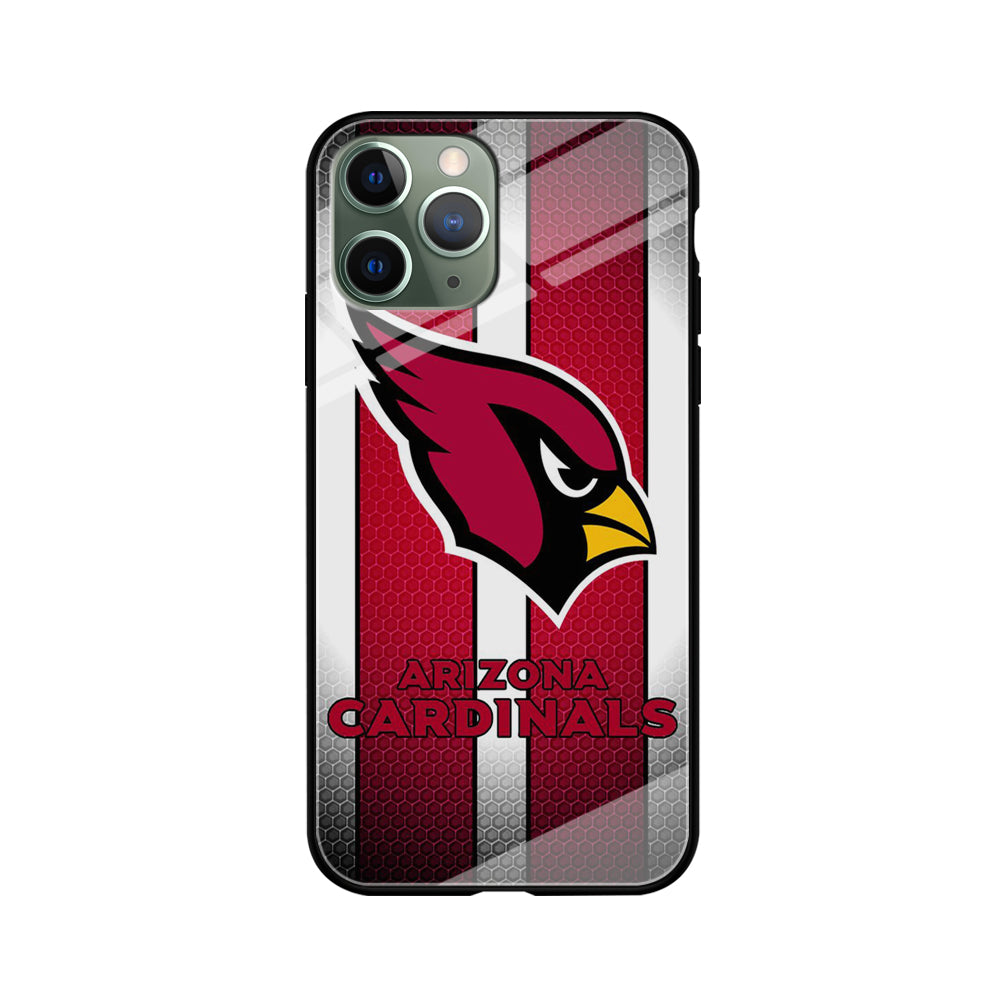 NFL Arizona Cardinals 001 iPhone 11 Pro Max Case-Phone Case-Tempered Glass Case-Altracase