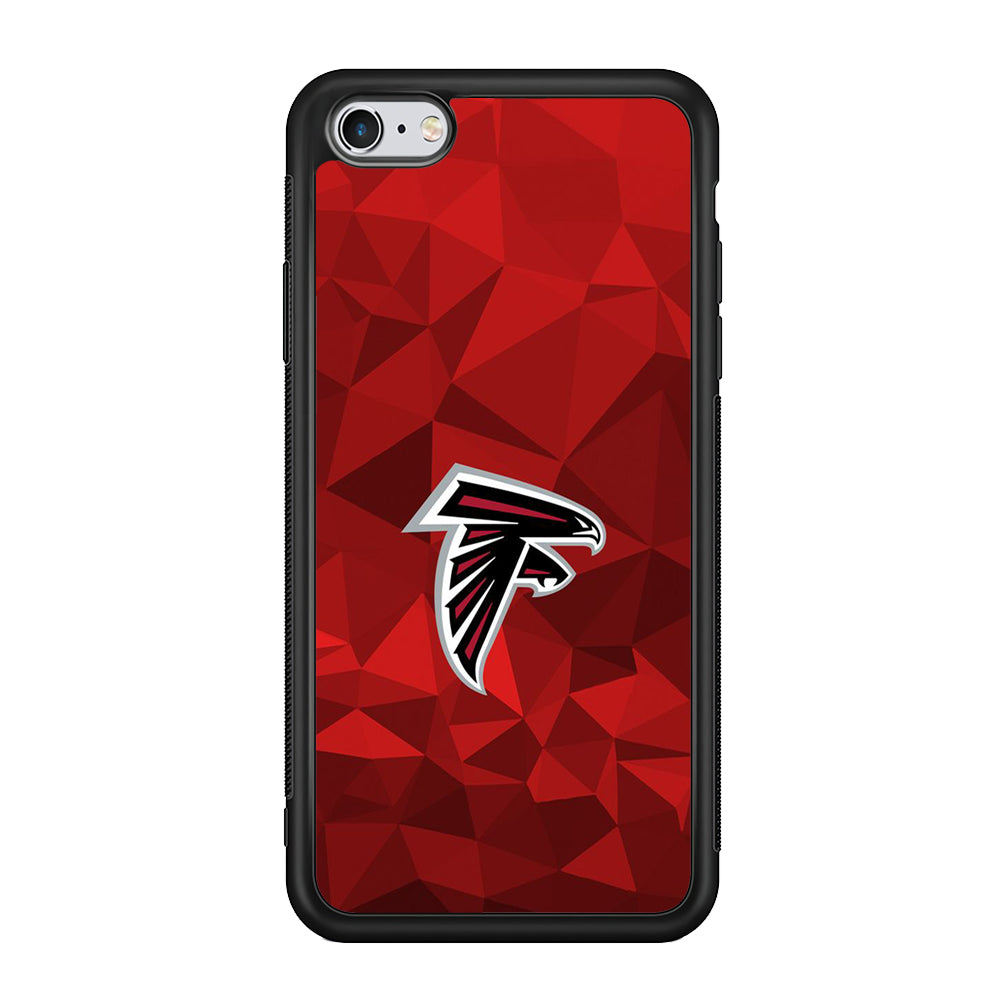 NFL Atlanta Falcons 001 iPhone 6 | 6s Case-Phone Case-Rubber Black (2D Case)-Altracase