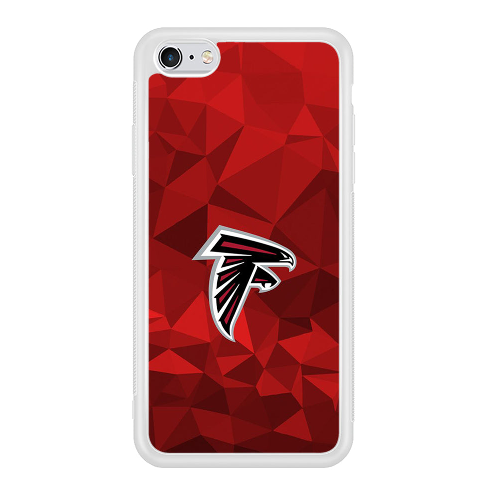 NFL Atlanta Falcons 001 iPhone 6 | 6s Case-Phone Case-Rubber White (2D Case)-Altracase