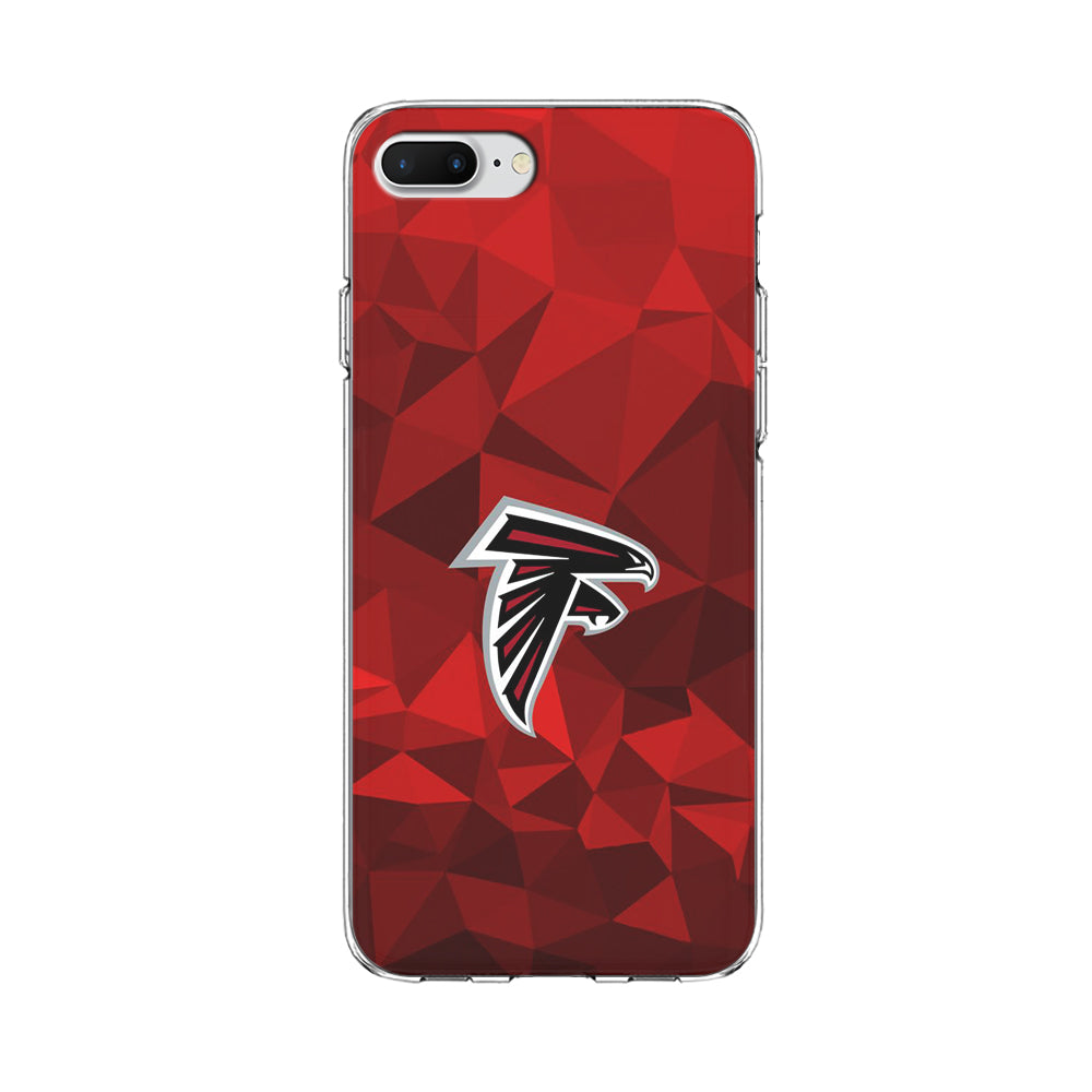 NFL Atlanta Falcons 001 iPhone 8 Plus Case-Phone Case-Clear Soft Case-Altracase