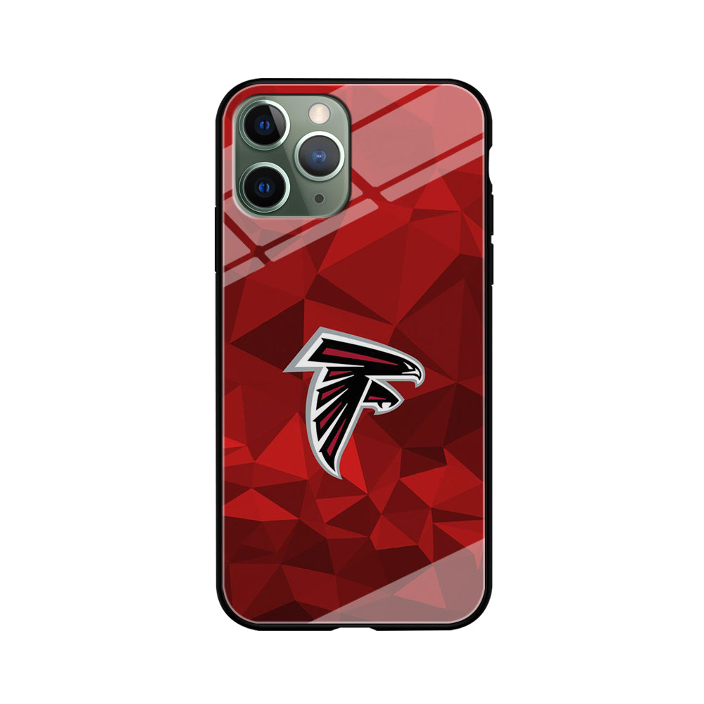 NFL Atlanta Falcons 001 iPhone 11 Pro Max Case-Phone Case-Tempered Glass Case-Altracase