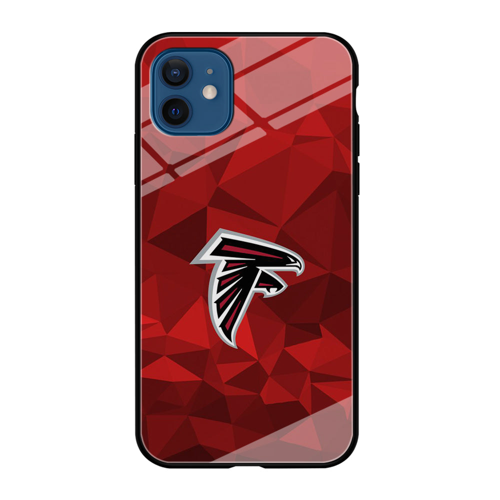 NFL Atlanta Falcons 001 iPhone 12 Case-Phone Case-Tempered Glass Case-Altracase