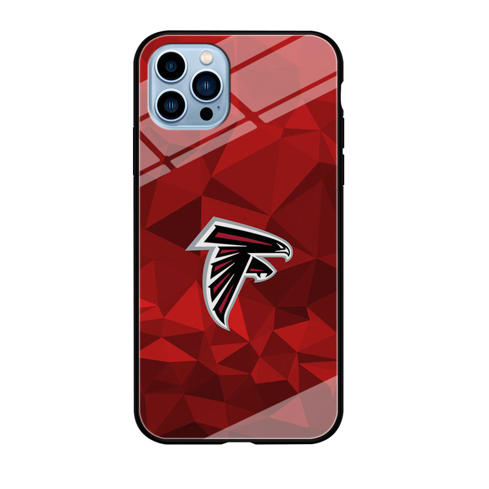 NFL Atlanta Falcons 001 iPhone 12 Pro Max Case-Phone Case-Tempered Glass Case-Altracase