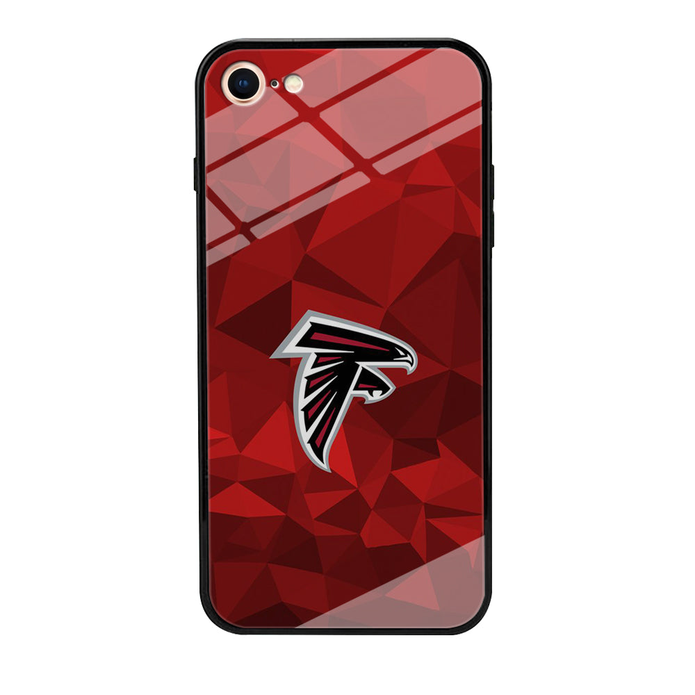 NFL Atlanta Falcons 001 iPhone 8 Case-Phone Case-Tempered Glass Case-Altracase