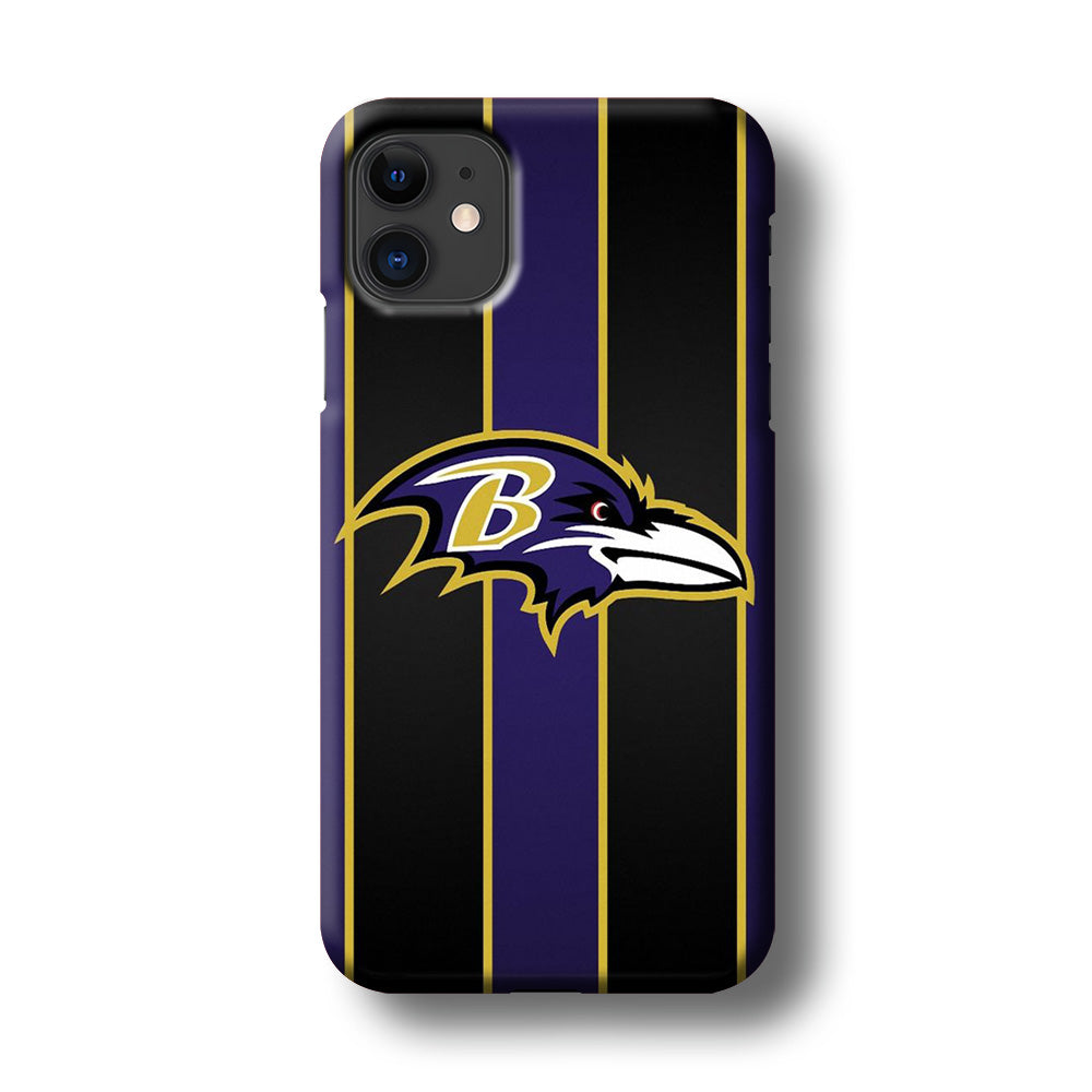 NFL Baltimore Ravens 001 iPhone 11 Case-Phone Case-3D Case-Altracase