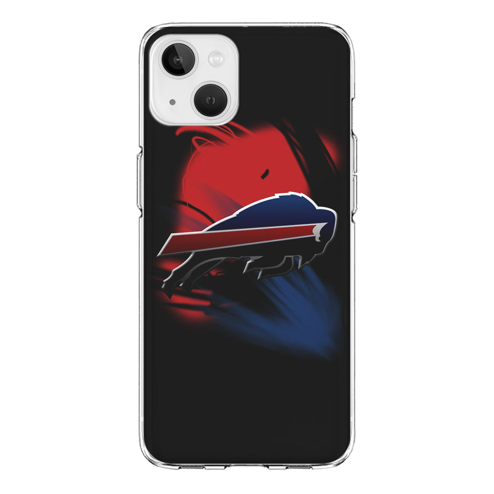 NFL Buffalo Bills 001 iPhone 15 Case-Phone Case-Clear Soft Case-Altracase
