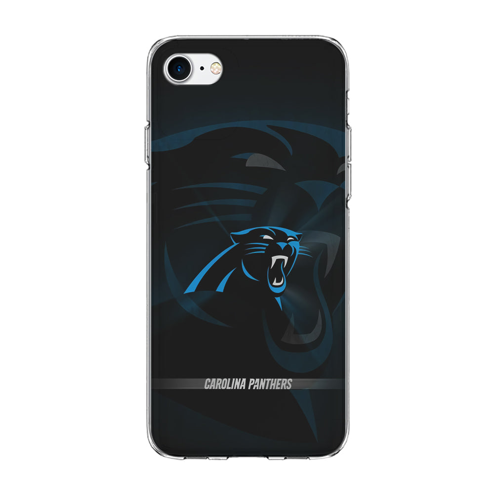 NFL Carolina Panthers 001 iPhone 7 Case-Phone Case-Clear Soft Case-Altracase