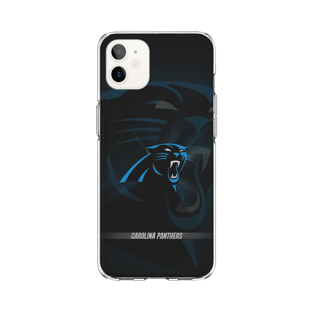 NFL Carolina Panthers 001 iPhone 12 Case-Phone Case-Clear Soft Case-Altracase