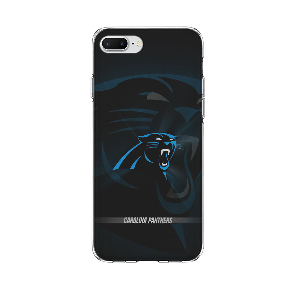 NFL Carolina Panthers 001 iPhone 8 Plus Case-Phone Case-Clear Soft Case-Altracase