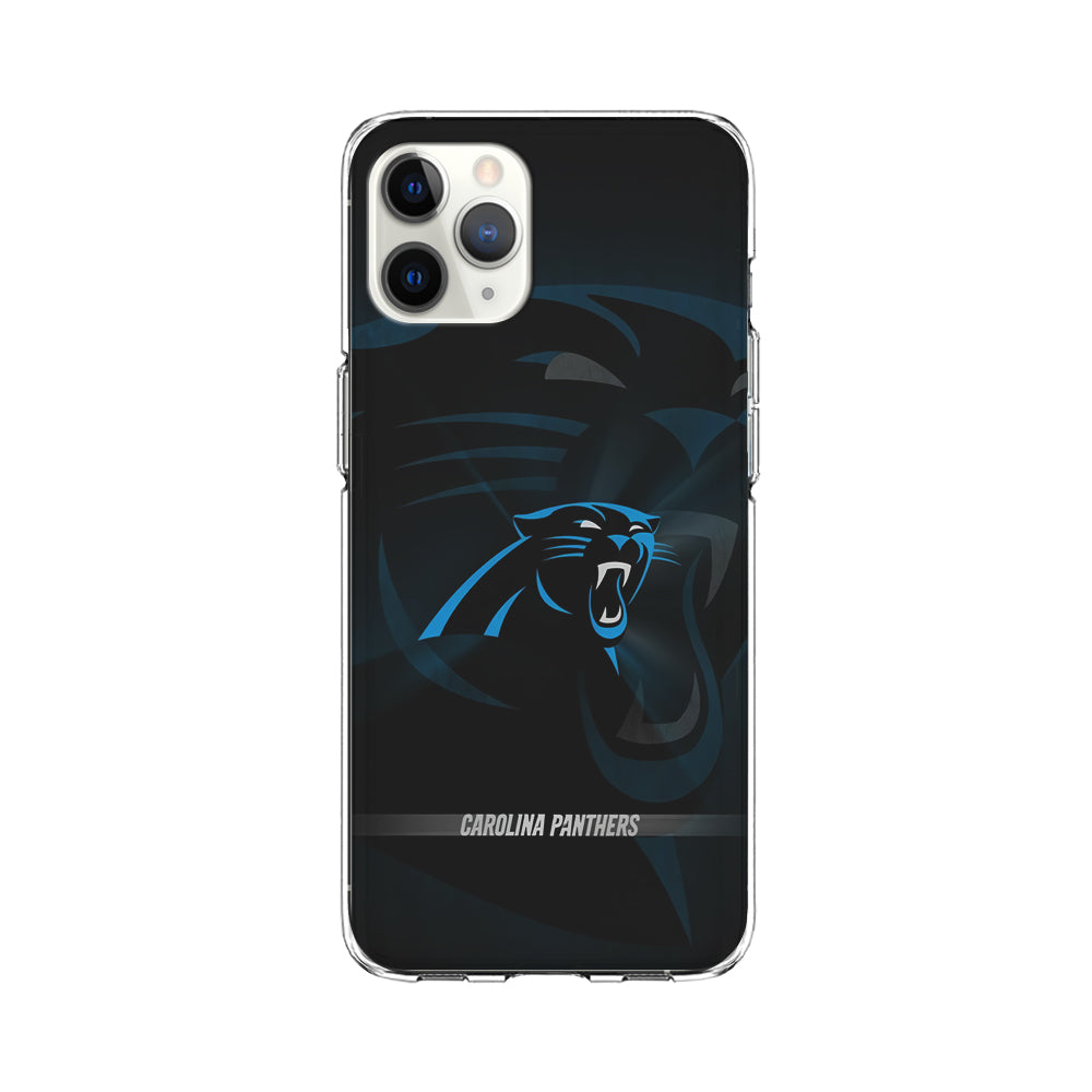 NFL Carolina Panthers 001 iPhone 11 Pro Max Case-Phone Case-Clear Soft Case-Altracase