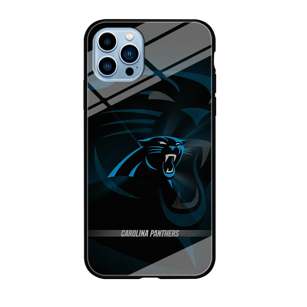 NFL Carolina Panthers 001 iPhone 12 Pro Max Case-Phone Case-Tempered Glass Case-Altracase