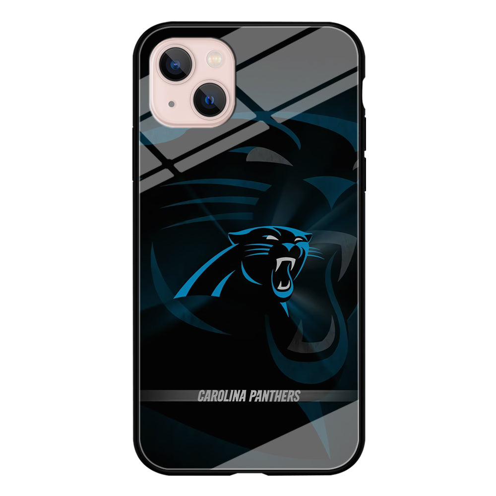 NFL Carolina Panthers 001 iPhone 13 Mini Case-Phone Case-Tempered Glass Case-Altracase