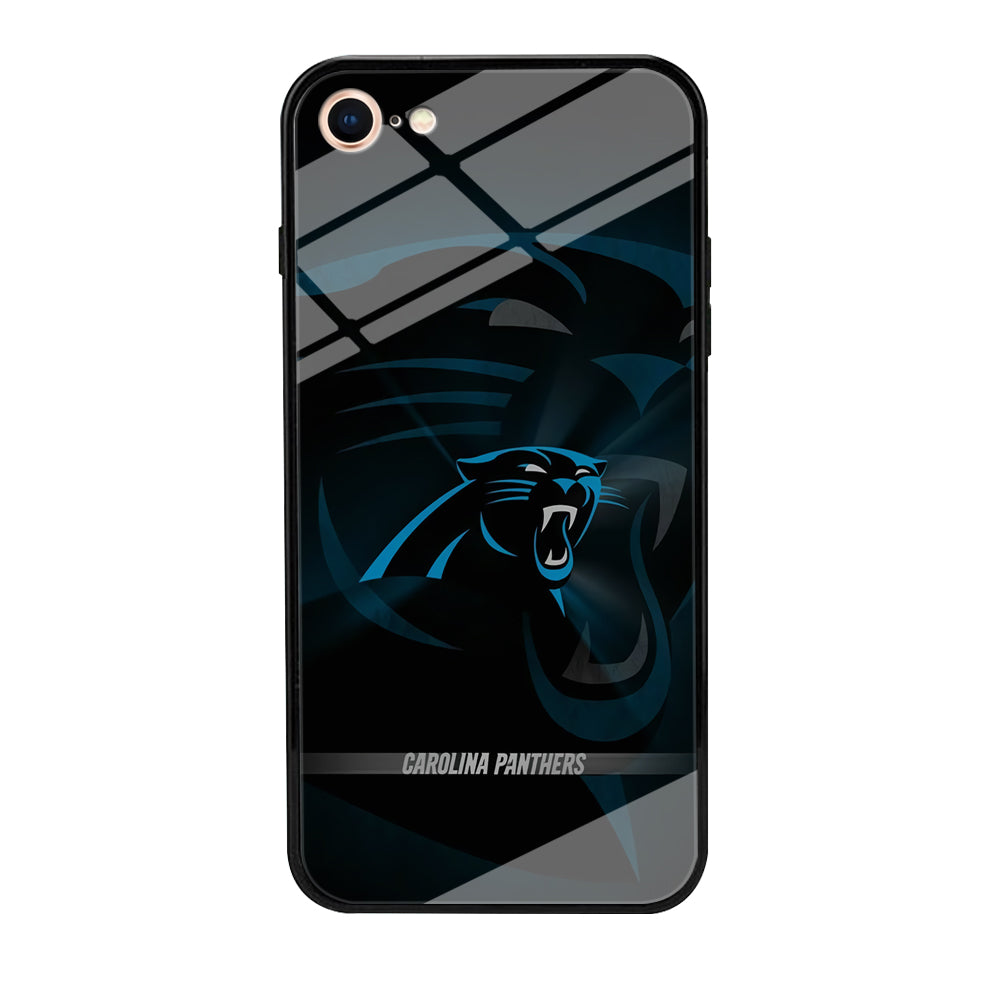 NFL Carolina Panthers 001 iPhone 7 Case-Phone Case-Tempered Glass Case-Altracase