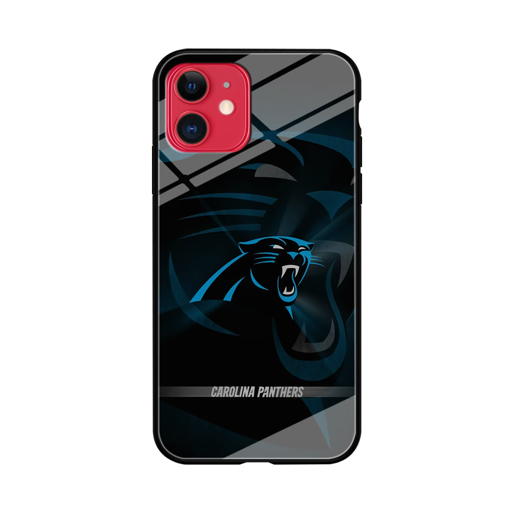 NFL Carolina Panthers 001 iPhone 11 Case-Phone Case-Tempered Glass Case-Altracase