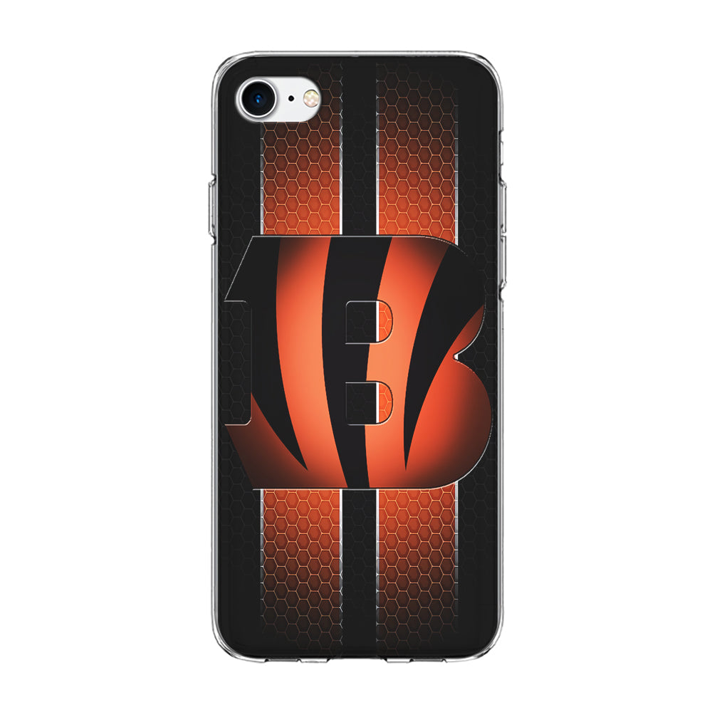 NFL Cincinnati Bengals 001 iPhone 7 Case-Phone Case-Clear Soft Case-Altracase