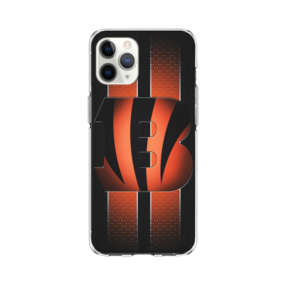 NFL Cincinnati Bengals 001 iPhone 11 Pro Case-Phone Case-Clear Soft Case-Altracase