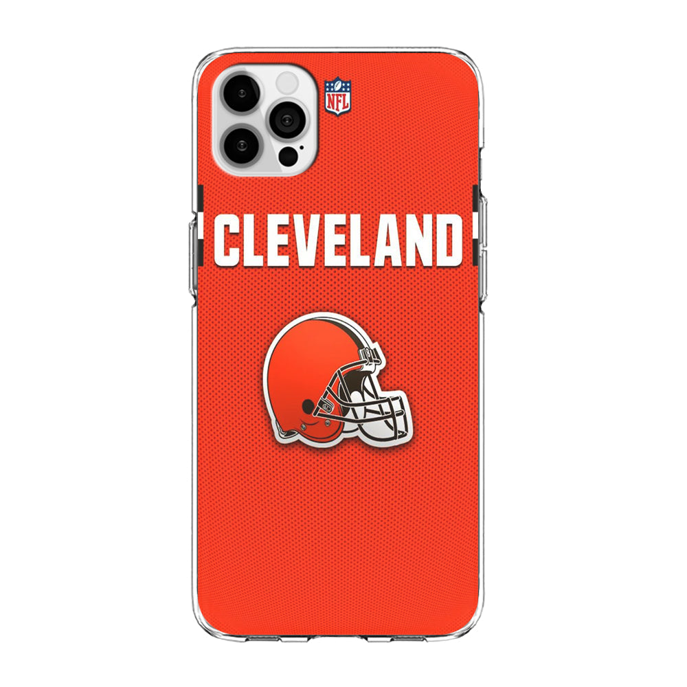 NFL Cleveland Browns 001 iPhone 13 Pro Case-Phone Case-Clear Soft Case-Altracase