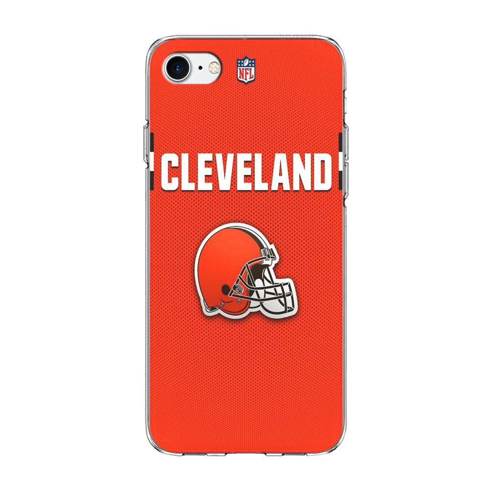 NFL Cleveland Browns 001 iPhone 7 Case-Phone Case-Clear Soft Case-Altracase