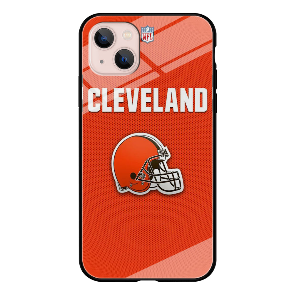 NFL Cleveland Browns 001 iPhone 13 Mini Case-Phone Case-Tempered Glass Case-Altracase