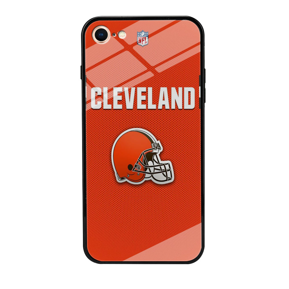 NFL Cleveland Browns 001 iPhone 7 Case-Phone Case-Tempered Glass Case-Altracase