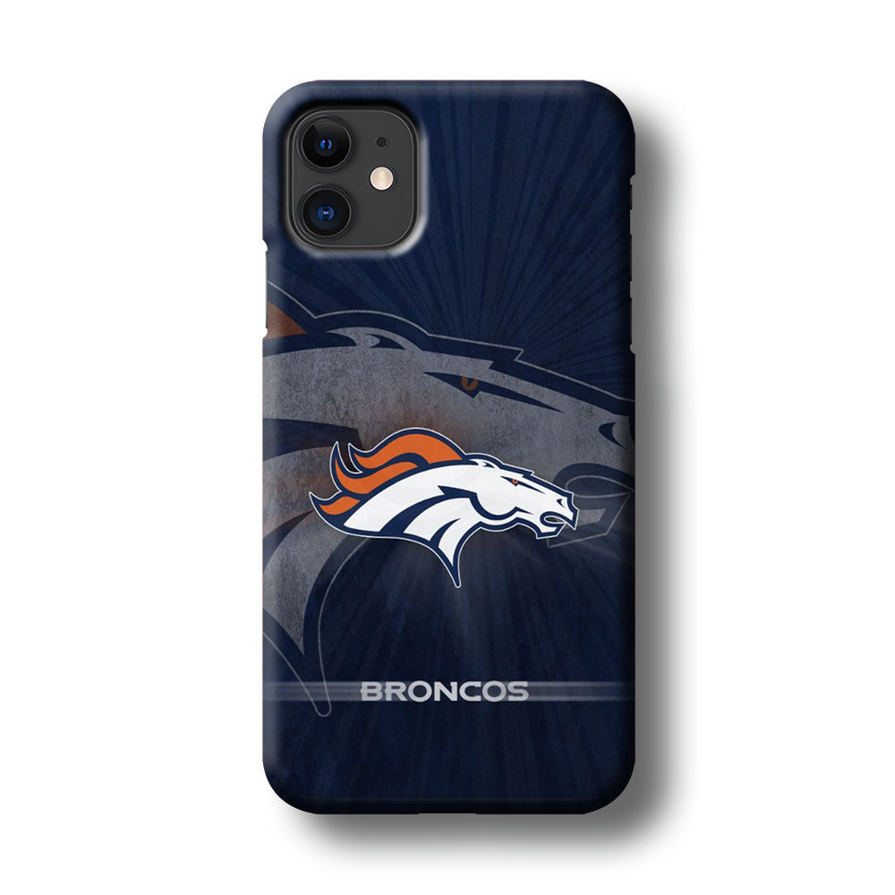 NFL Denver Broncos 001 iPhone 11 Case-Phone Case-3D Case-Altracase