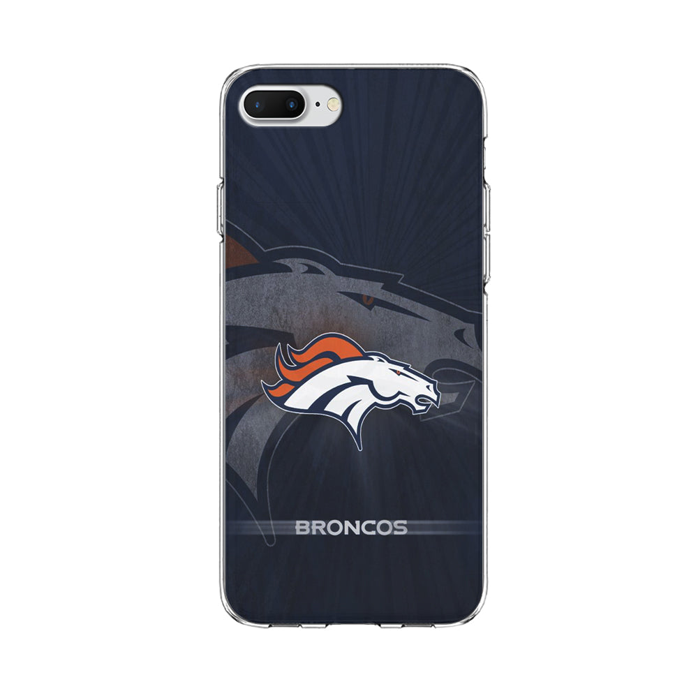 NFL Denver Broncos 001 iPhone 8 Plus Case-Phone Case-Clear Soft Case-Altracase