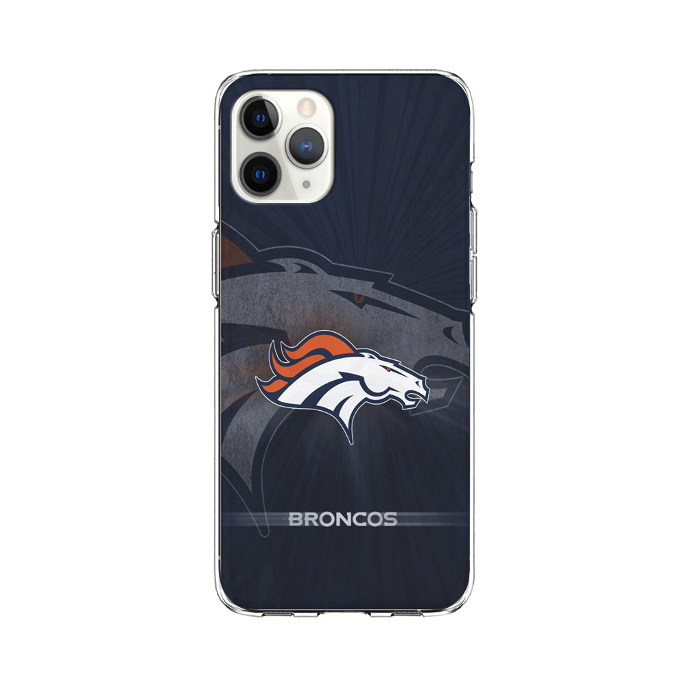 NFL Denver Broncos 001 iPhone 11 Pro Max Case-Phone Case-Clear Soft Case-Altracase