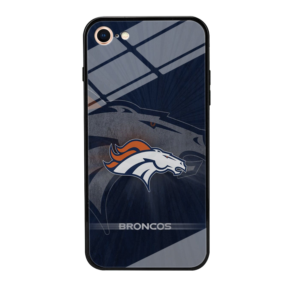 NFL Denver Broncos 001 iPhone 7 Case-Phone Case-Tempered Glass Case-Altracase