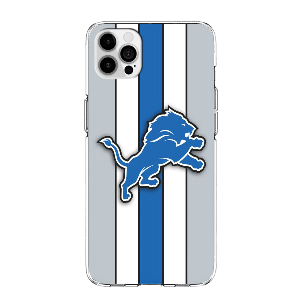 NFL Detroit Lions 001 iPhone 13 Pro Case-Phone Case-Clear Soft Case-Altracase