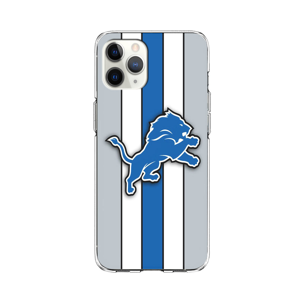 NFL Detroit Lions 001 iPhone 11 Pro Max Case-Phone Case-Clear Soft Case-Altracase