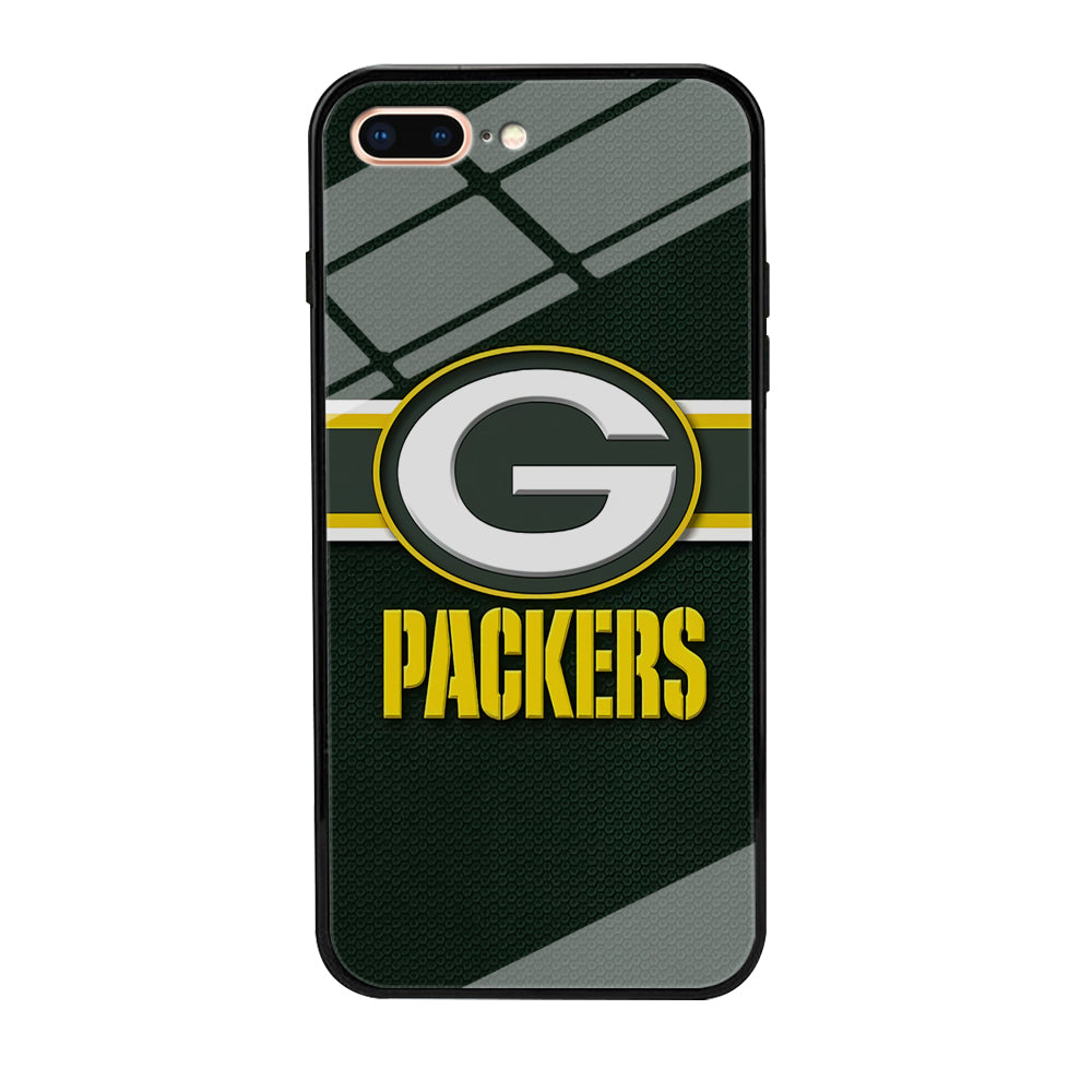 NFL Green Bay Packers 001 iPhone 8 Plus Case-Phone Case-Tempered Glass Case-Altracase