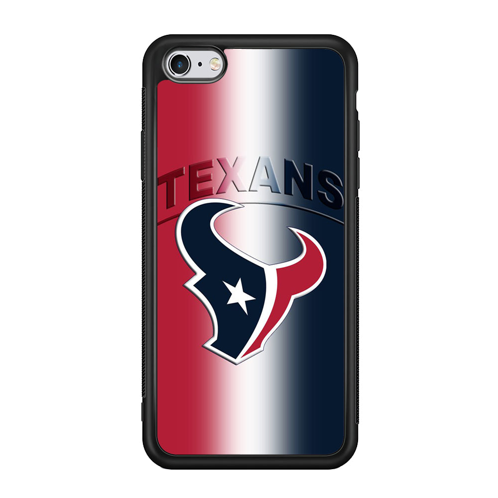 NFL Houston Texans 001 iPhone 6 Plus | 6s Plus Case-Phone Case-Rubber Black (2D Case)-Altracase