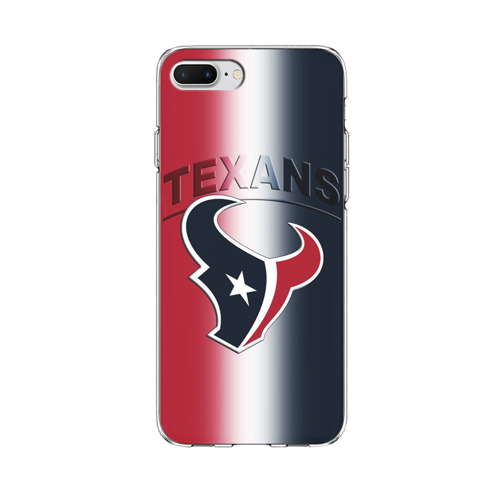 NFL Houston Texans 001 iPhone 8 Plus Case-Phone Case-Clear Soft Case-Altracase