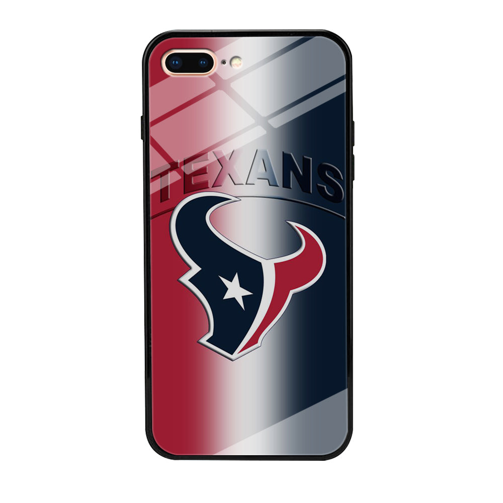 NFL Houston Texans 001 iPhone 8 Plus Case-Phone Case-Tempered Glass Case-Altracase