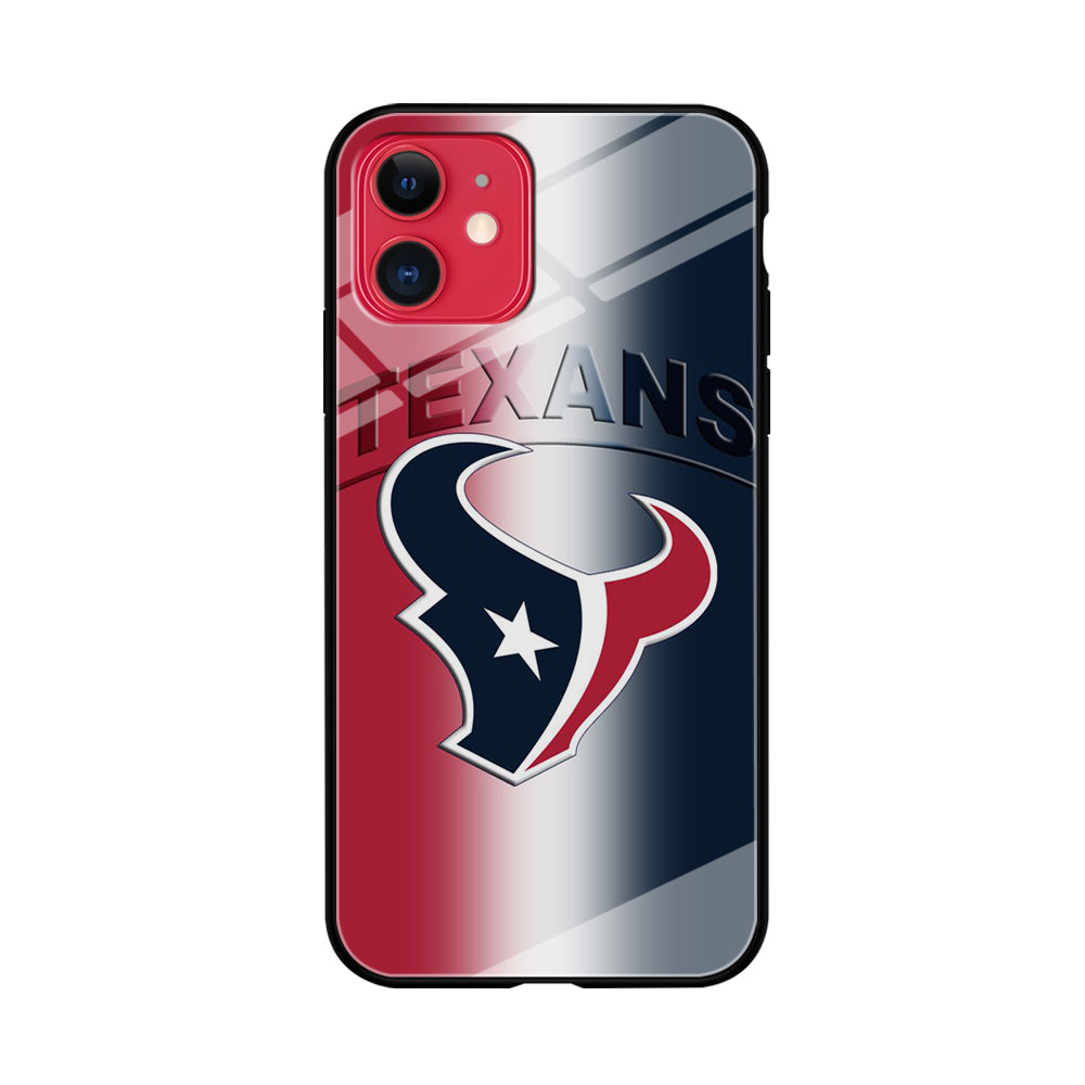 NFL Houston Texans 001 iPhone 11 Case-Phone Case-Tempered Glass Case-Altracase